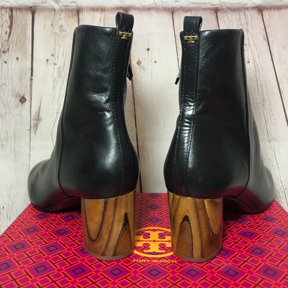⚡️SOLD⚡️NEW Tory Burch Boots Black Raya Booties - Picture 7 of 8